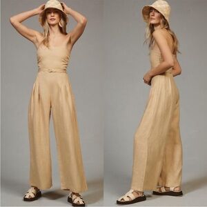 Faithful the brand Algerias linen pantsuit size XS, bought at anthropology.